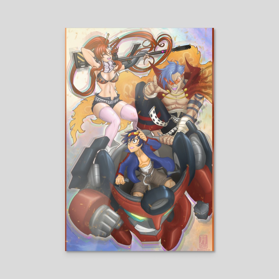 Tengen Toppa Gurren Lagann - Yoko Acrylic Art Stand